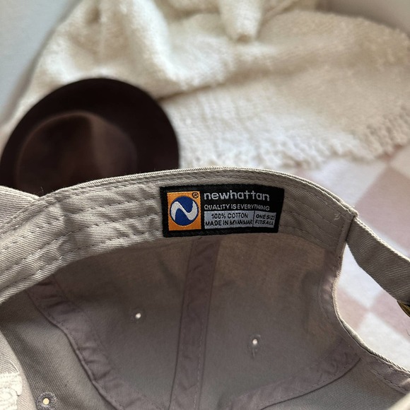 Newhattan Will you shut up, man? baseball cap taupe color. Joe Biden quote - Picture 2 of 4